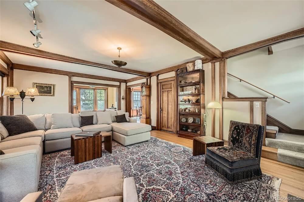 1907 Craftsman house Denver Colorado - 7 - living room.jpeg