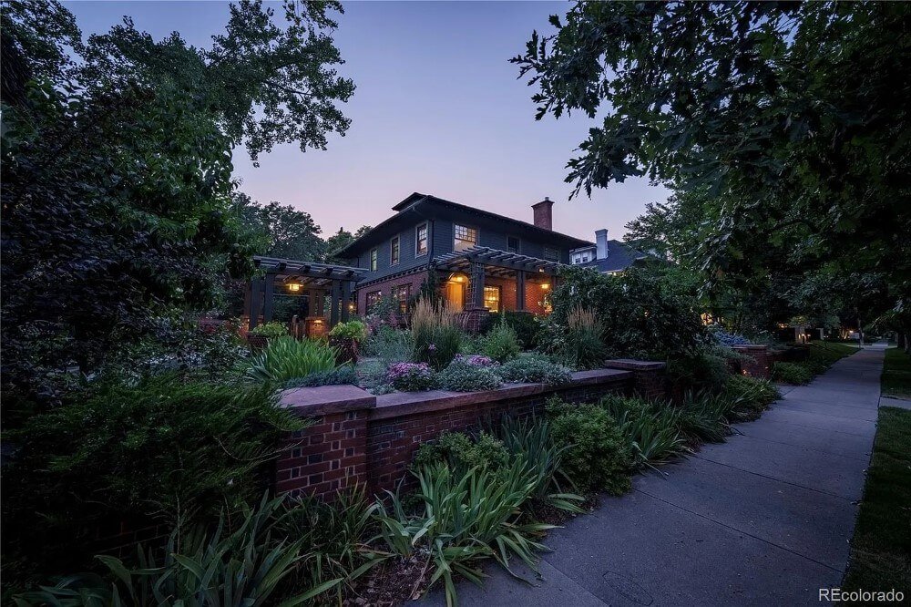 1907 Craftsman house Denver Colorado - 37 - night view.jpeg