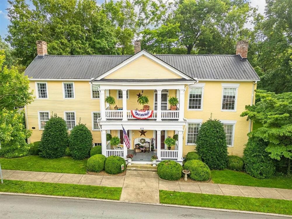The Governors Corner 1809 Greek Revival house Russellville Kentucky - 42 - front view.jpeg