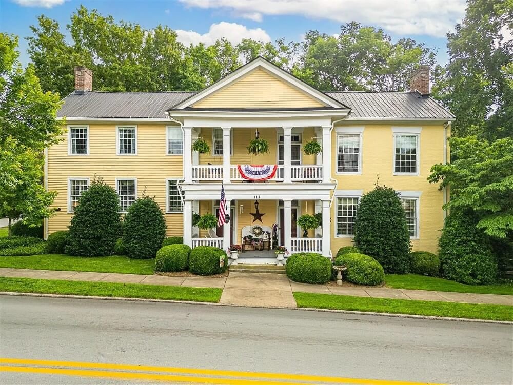 The Governors Corner 1809 Greek Revival house Russellville Kentucky - 43 - front view.jpeg