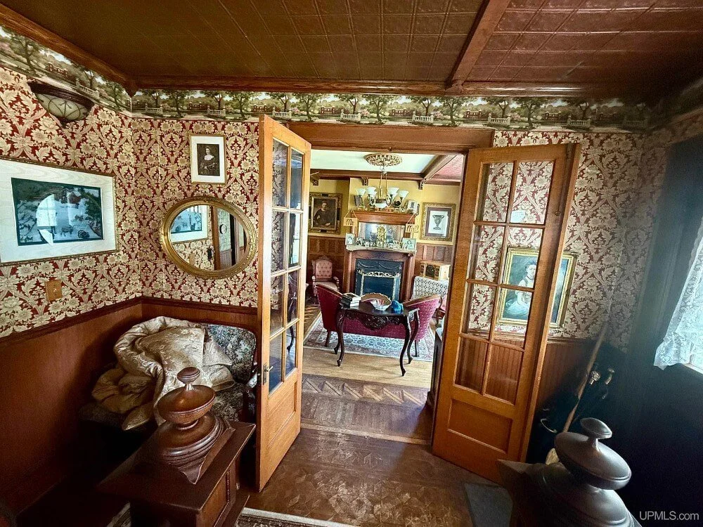 The Macloud House 1883 Victorian style Newberry Michigan - 4 - living room.jpeg