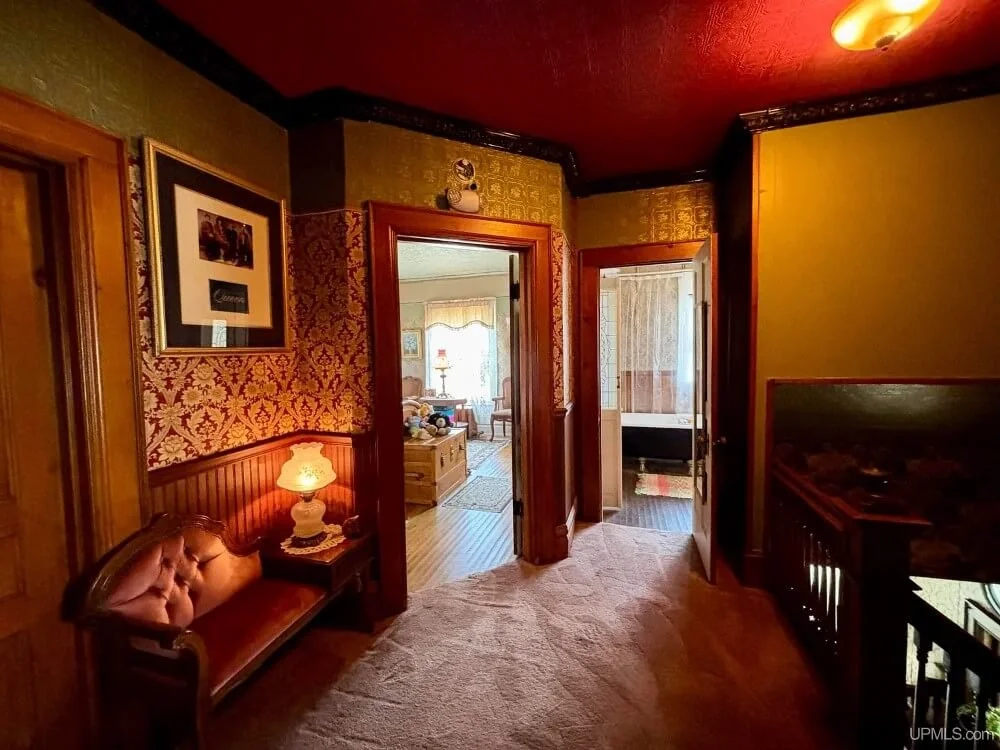 The Macloud House 1883 Victorian style Newberry Michigan - 23 - hallway.jpeg