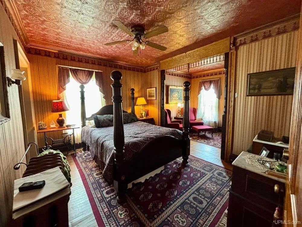 The Macloud House 1883 Victorian style Newberry Michigan - 26 - bedroom.jpeg
