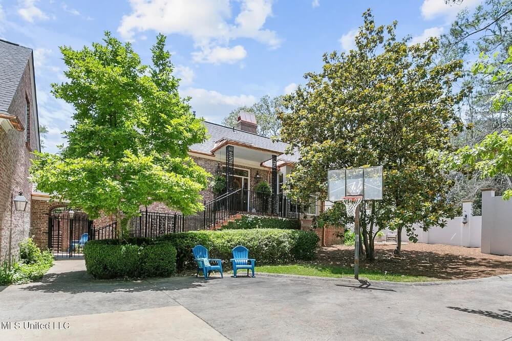 1939 Georgian Revival house Jackson Mississippi - 10 - basketball court.jpeg