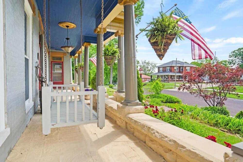 The Williams Family Home 1857 Historic house Boonville Missouri - 6 - porch.jpeg