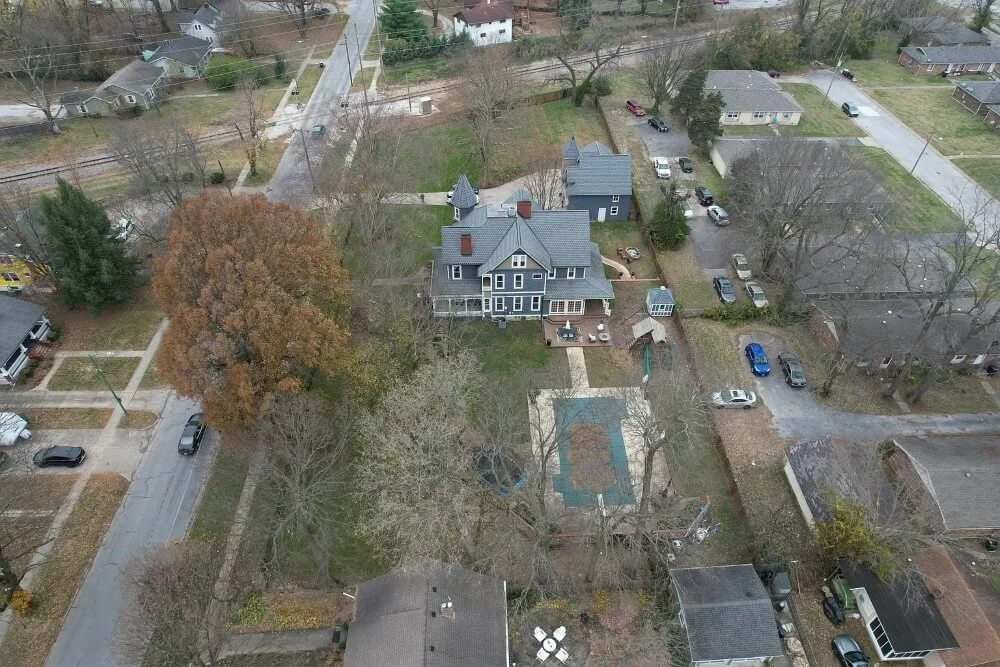 1886 Queen Anne house Springfield Missouri - 76 - aerial view.jpg