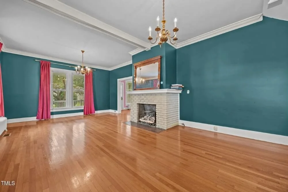 1903 Colonial house Erwin North Carolina - 7 - living room.jpg