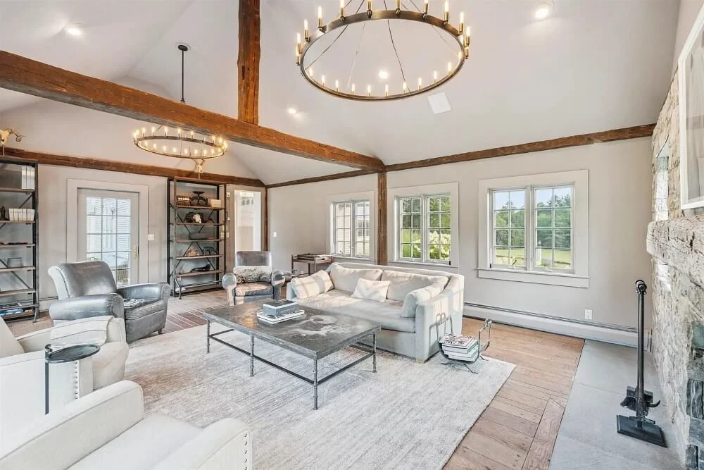 Uplands 1880 Farmhouse Weston Vermont - 7 - living room.jpg