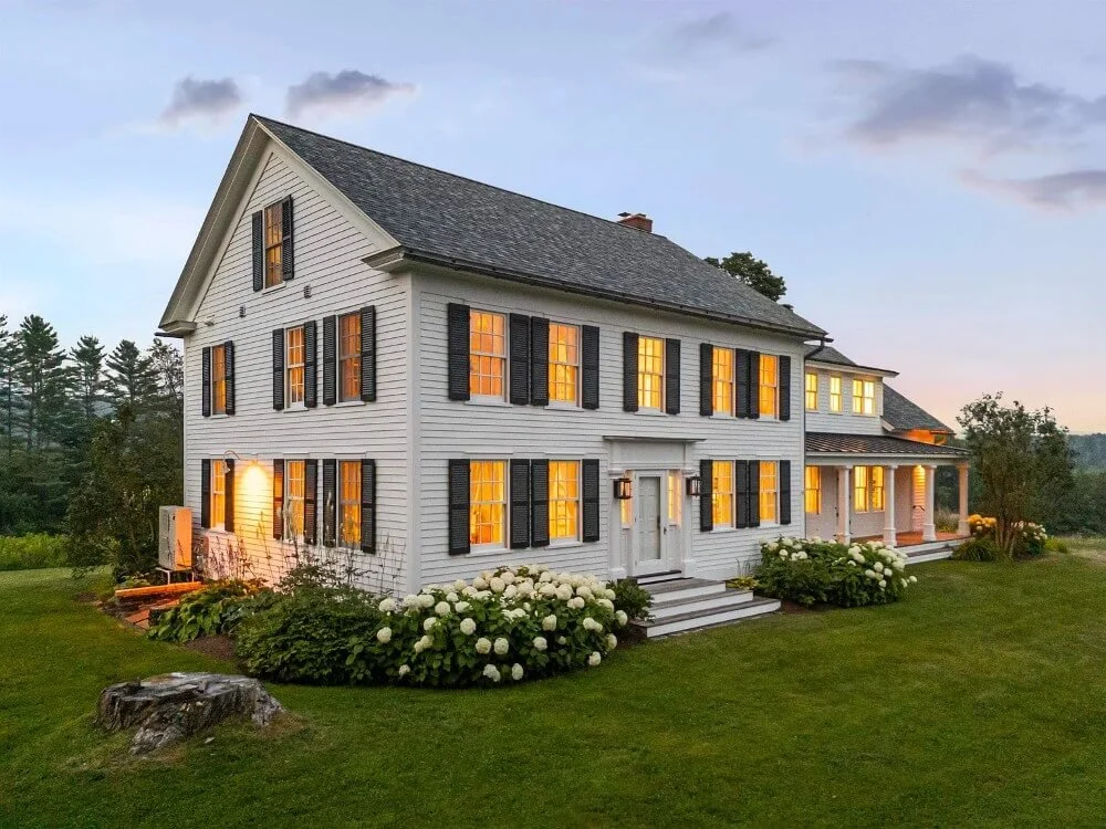1830 Greek Revival house Shrewsbury Vermont - 1 - front view.jpg