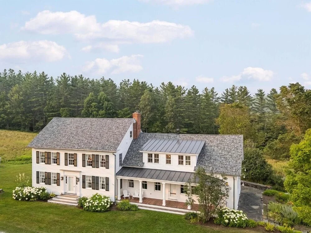1830 Greek Revival house Shrewsbury Vermont - 36 - front view.jpg