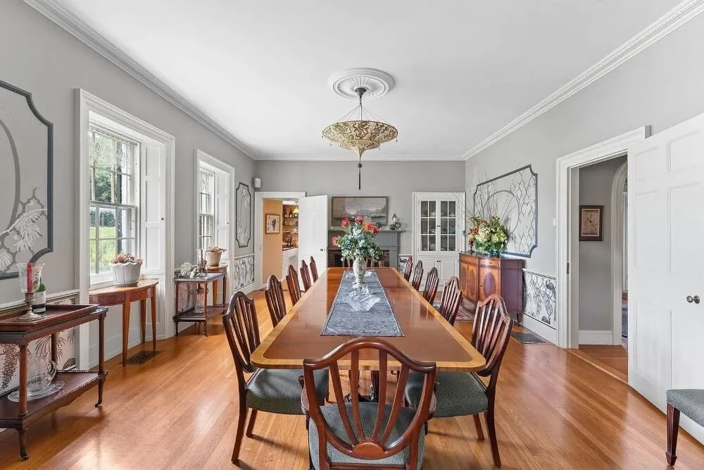 Howard House 1829 Federal style Orford New Hampshire - 4 - dining room.jpg