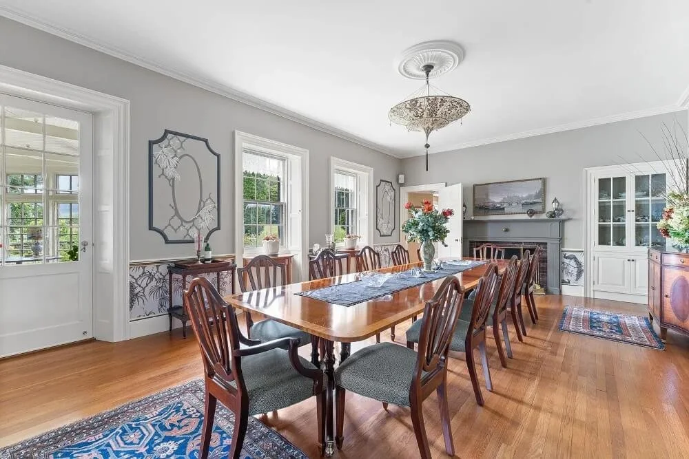 Howard House 1829 Federal style Orford New Hampshire - 19 - dining room.jpg