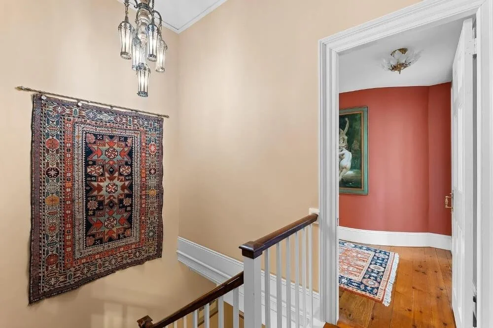 Howard House 1829 Federal style Orford New Hampshire - 44 - staircase.jpg