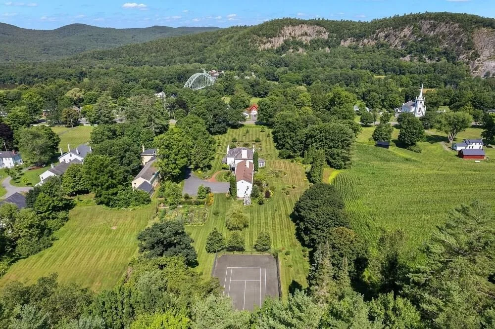 Howard House 1829 Federal style Orford New Hampshire - 53 - aerial view.jpg
