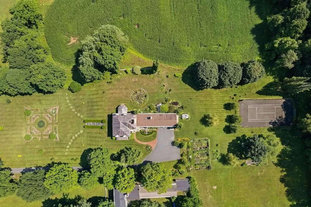 Howard House 1829 Federal style Orford New Hampshire - 57 - aerial view.jpg
