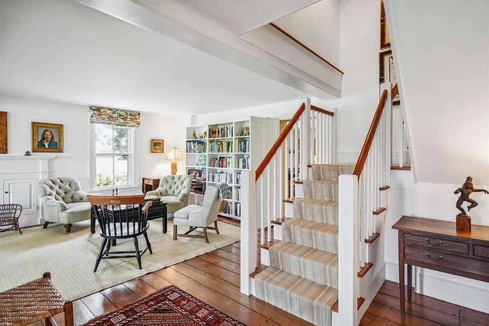 Worcester Hill 1804 Farmhouse Shoreham Vermont - 18 - staircase.jpg