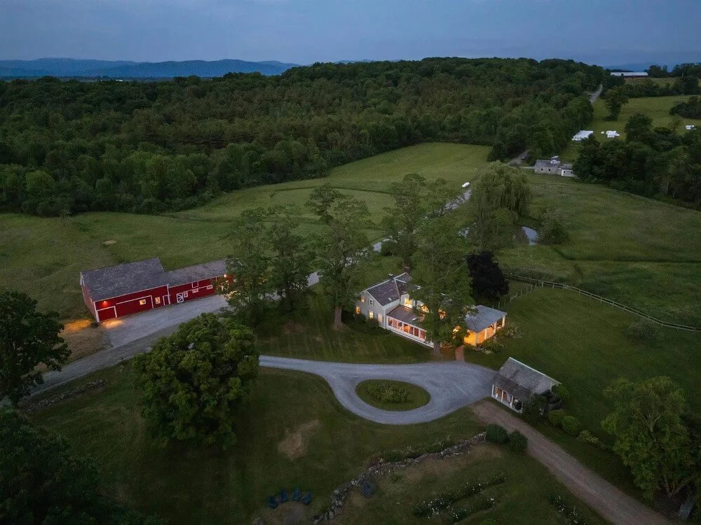 Worcester Hill 1804 Farmhouse Shoreham Vermont - 38 - aerial view.jpg
