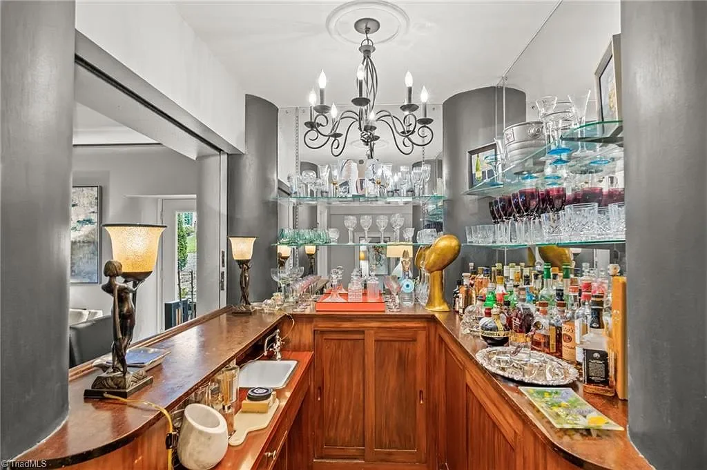 1924 Tudor house High Point North Carolina - 27 - wet bar.webp