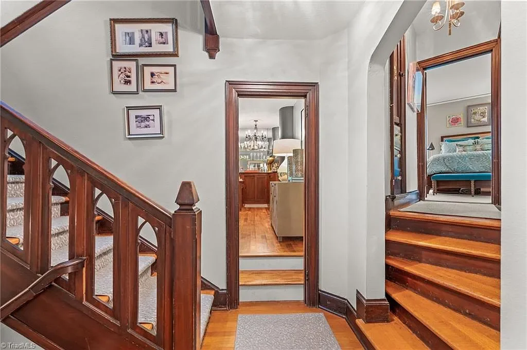 1924 Tudor house High Point North Carolina - 28 - staircase.webp