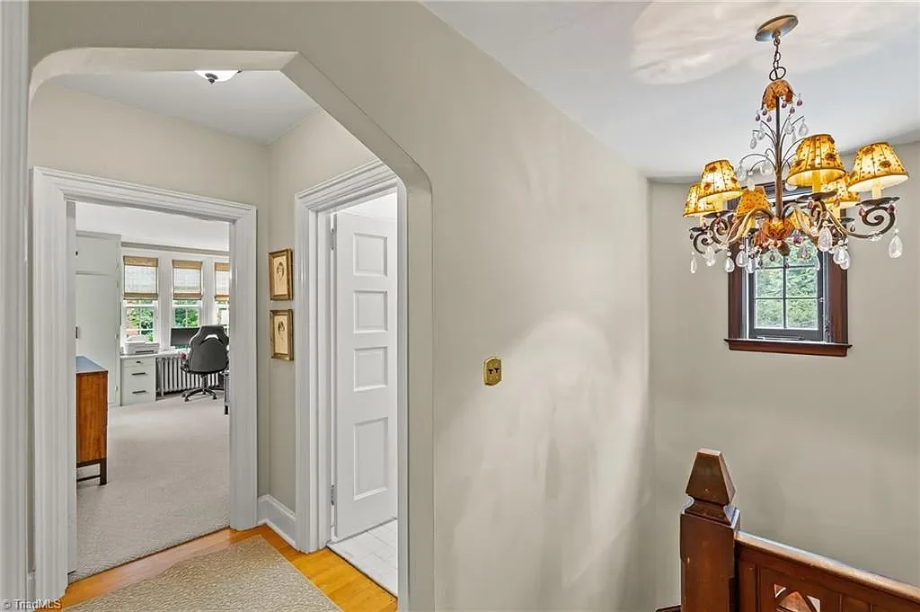 1924 Tudor house High Point North Carolina - 30 - staircase.webp