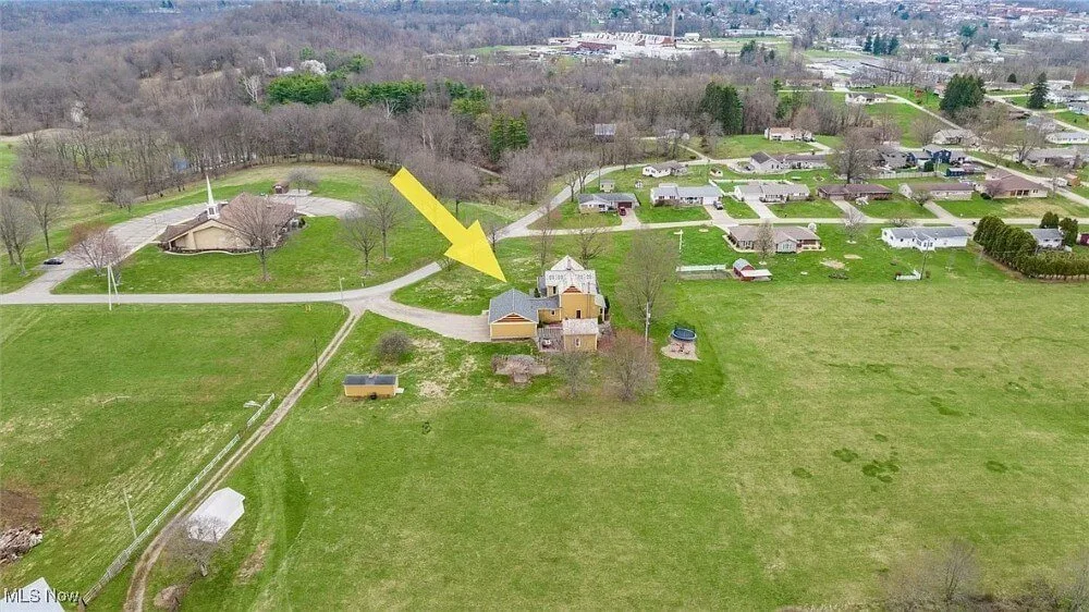 1864 Victorian Farmhouse Cambridge Ohio - 50 - aerial view.jpg