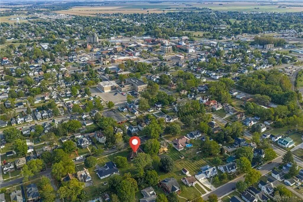 1900 Tudor house Washington Court House Ohio - 57 - aerial view.jpg