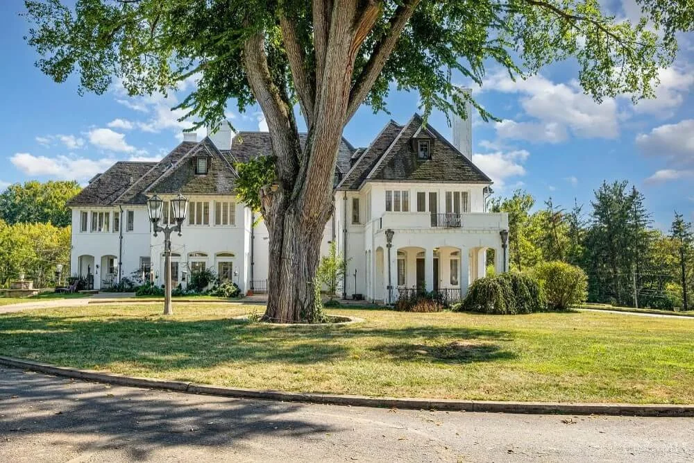 1937 French Chateau estate Pierce Township Ohio - 3 - front view.jpg