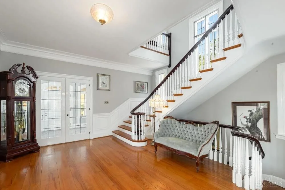 1937 French Chateau estate Pierce Township Ohio - 5 - staircase.jpg