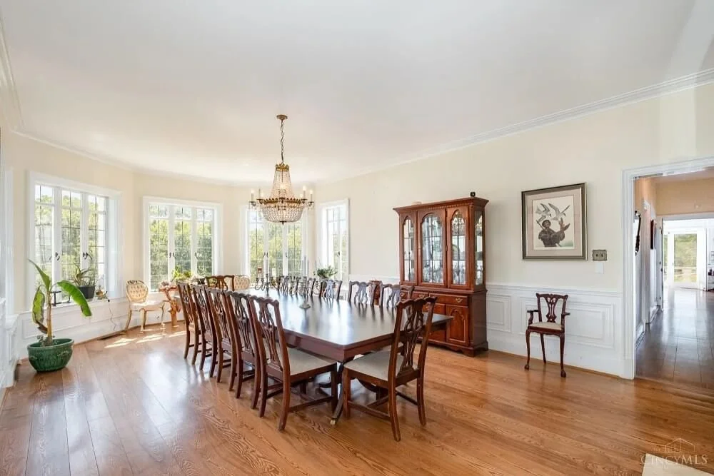 1937 French Chateau estate Pierce Township Ohio - 9 - dining room.jpg