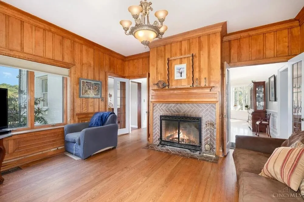 1937 French Chateau estate Pierce Township Ohio - 13 - family room.jpg