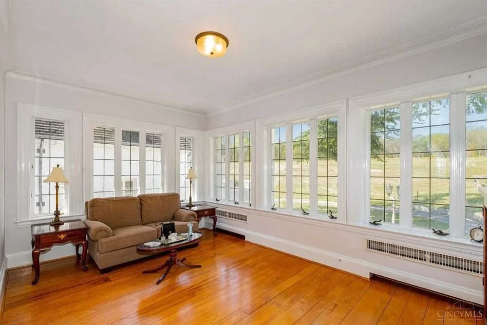 1937 French Chateau estate Pierce Township Ohio - 22 - sunroom.jpg