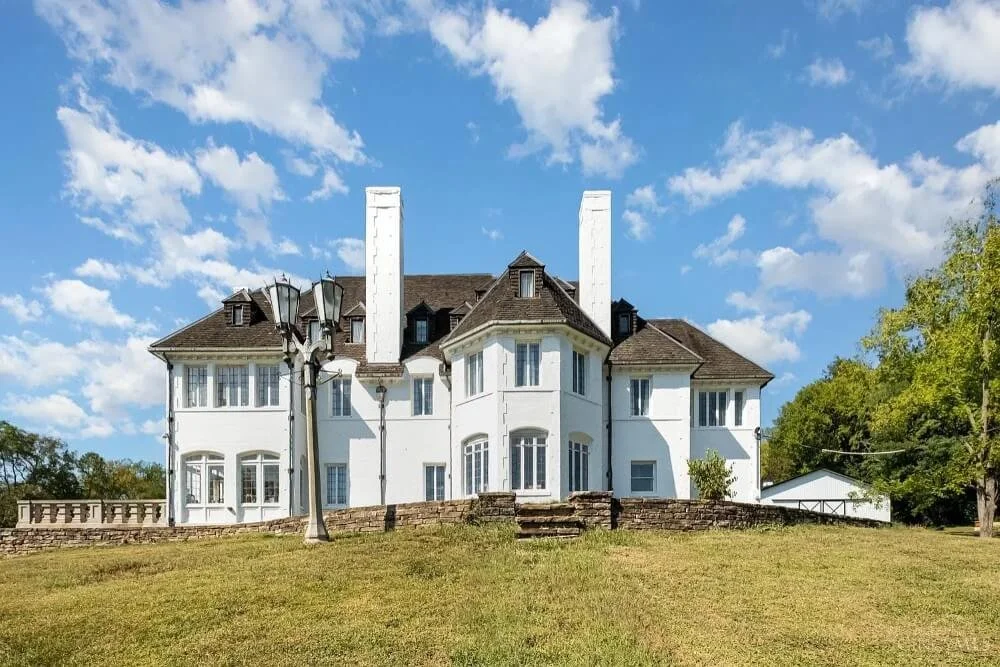 1937 French Chateau estate Pierce Township Ohio - 44 - back view.jpg