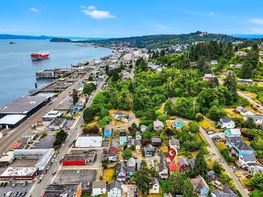 1900 Victorian house Astoria Oregon - 45 - aerial view.jpg