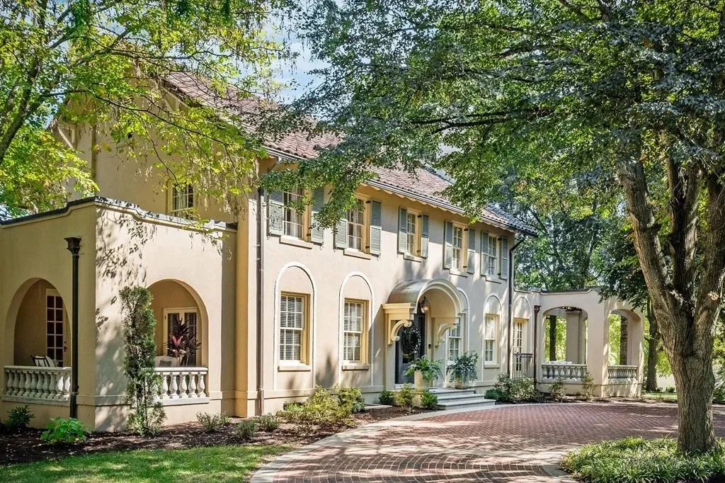 1928 Mediterranean house Cookeville Tennessee - 2 - front view.webp