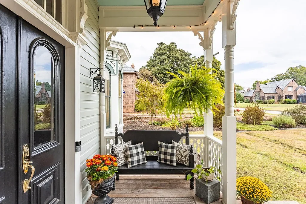 The Vaughan House 1888 Italianate style South Boston Virginia - 6 - front patio.webp