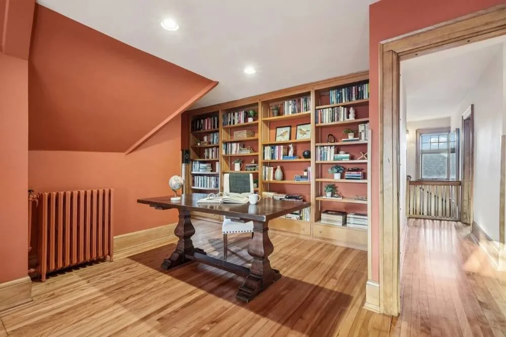 1905 Tudor Revival house Milwaukee Wisconsin - 64 - library.jpg