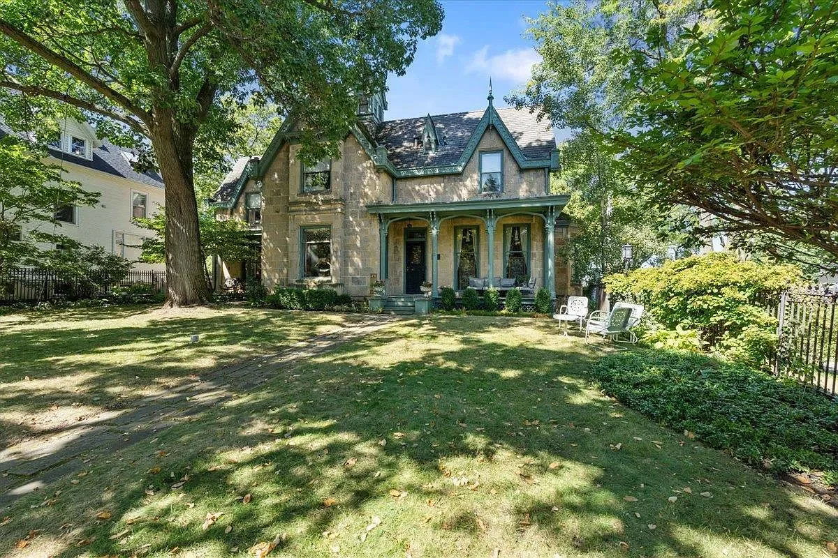 1854 Gothic Revival house in Madison, Wisconsin - $1.9 Million