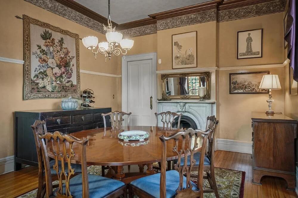 1854 Gothic Revival house Madison Wisconsin - 28 - dining room.jpg