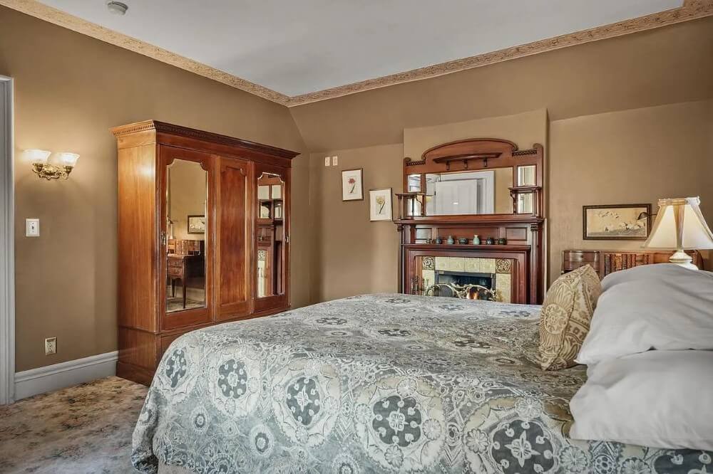 1854 Gothic Revival house Madison Wisconsin - 45 - bedroom.jpg