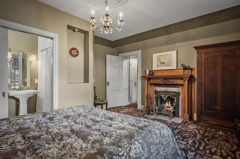 1854 Gothic Revival house Madison Wisconsin - 60 - bedroom.jpg