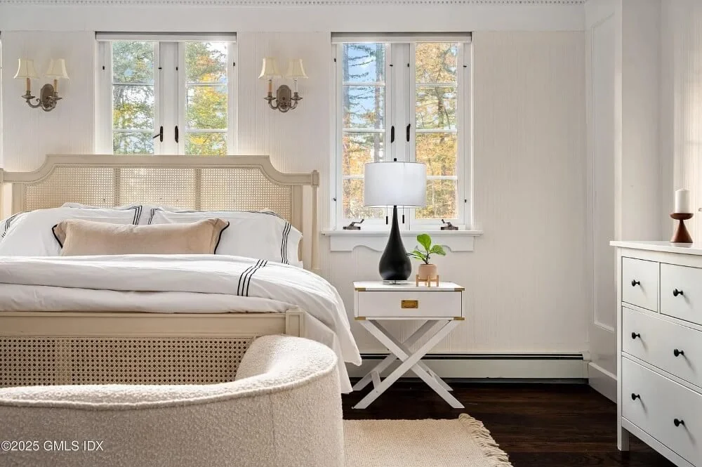 Chateau Rochamore 1906 French Normandy stone manor Stamford Connecticut - 22 - bedroom.jpg