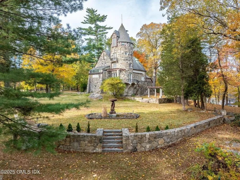 Chateau Rochamore 1906 French Normandy stone manor Stamford Connecticut - 35 - side view.jpg