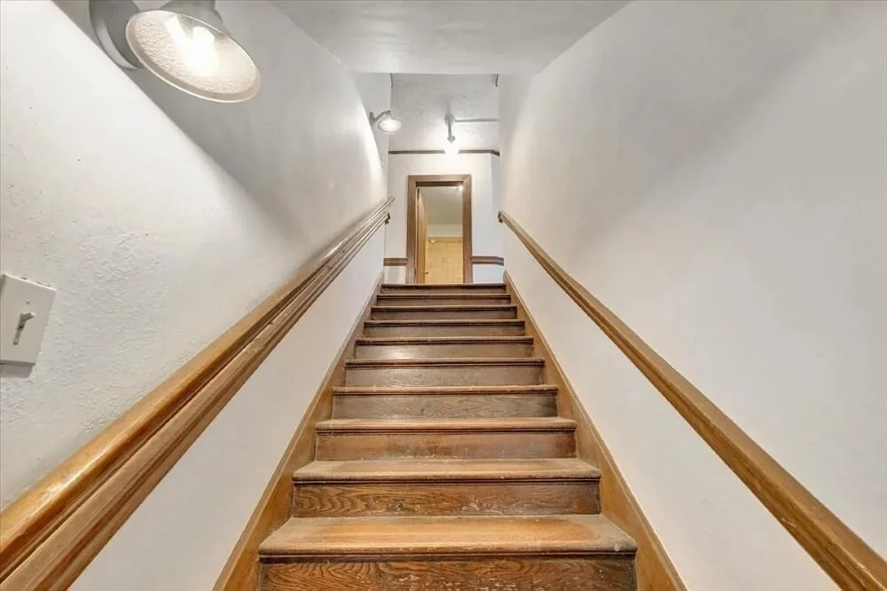 1903 Mission Revival house Urbana Illinois - 33 - staircase.jpg