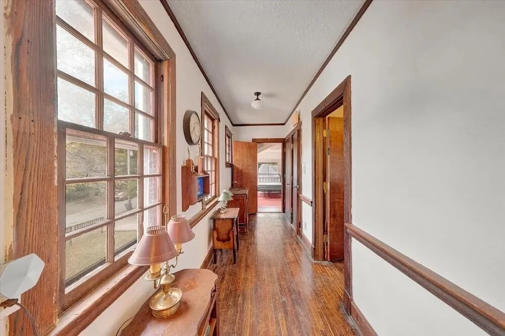 1903 Mission Revival house Urbana Illinois - 36 - hallway.jpg