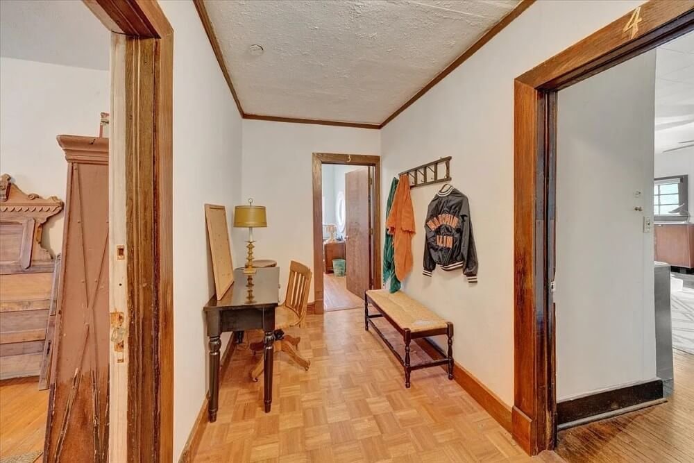 1903 Mission Revival house Urbana Illinois - 40 - hallway.jpg