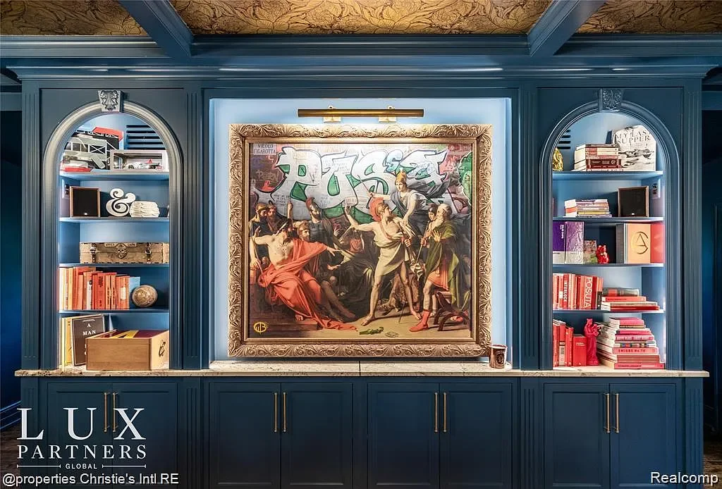 1915 Renaissance Revival house Detroit Michigan - 22 - office.webp