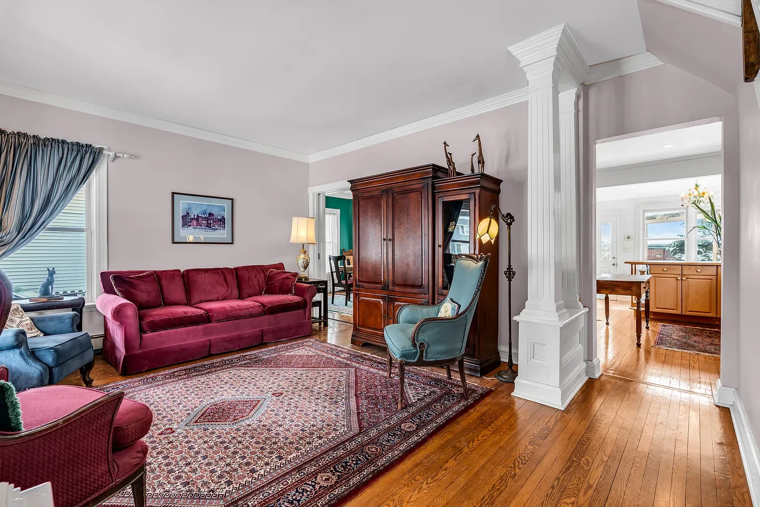 1909 Victorian house Long Branch New Jersey - 24 - living room.webp