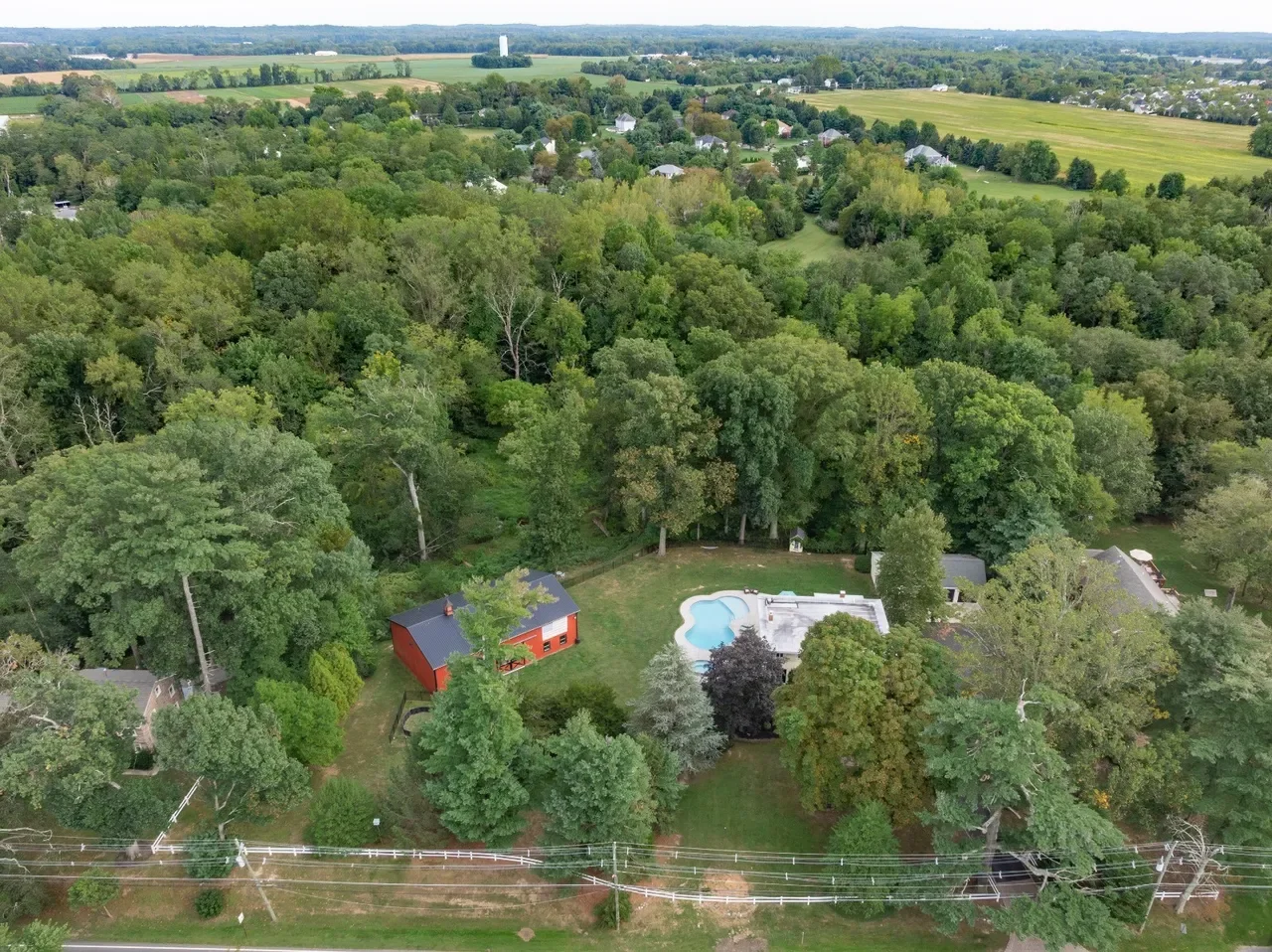 1840 Italianate house Chesterfield New Jersey - 83 - aerial view.webp