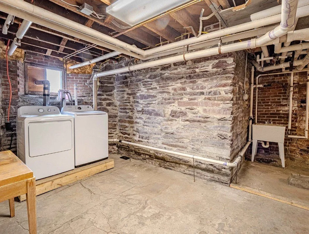 The C W Humphrey House 1920 Queen Anne and Colonial Revival Poultney Vermont - 48 - basement.webp