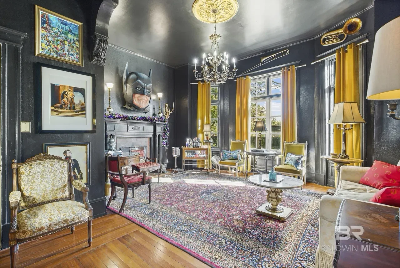 The Inge House known as The Driskell 1911 Mediterranean Revival Mobile Alabama - 13 - relax room.webp